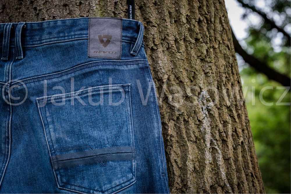 Jeansy motocyklowe REVIT DETROIT 2 MEDIUM BLUE 34/34