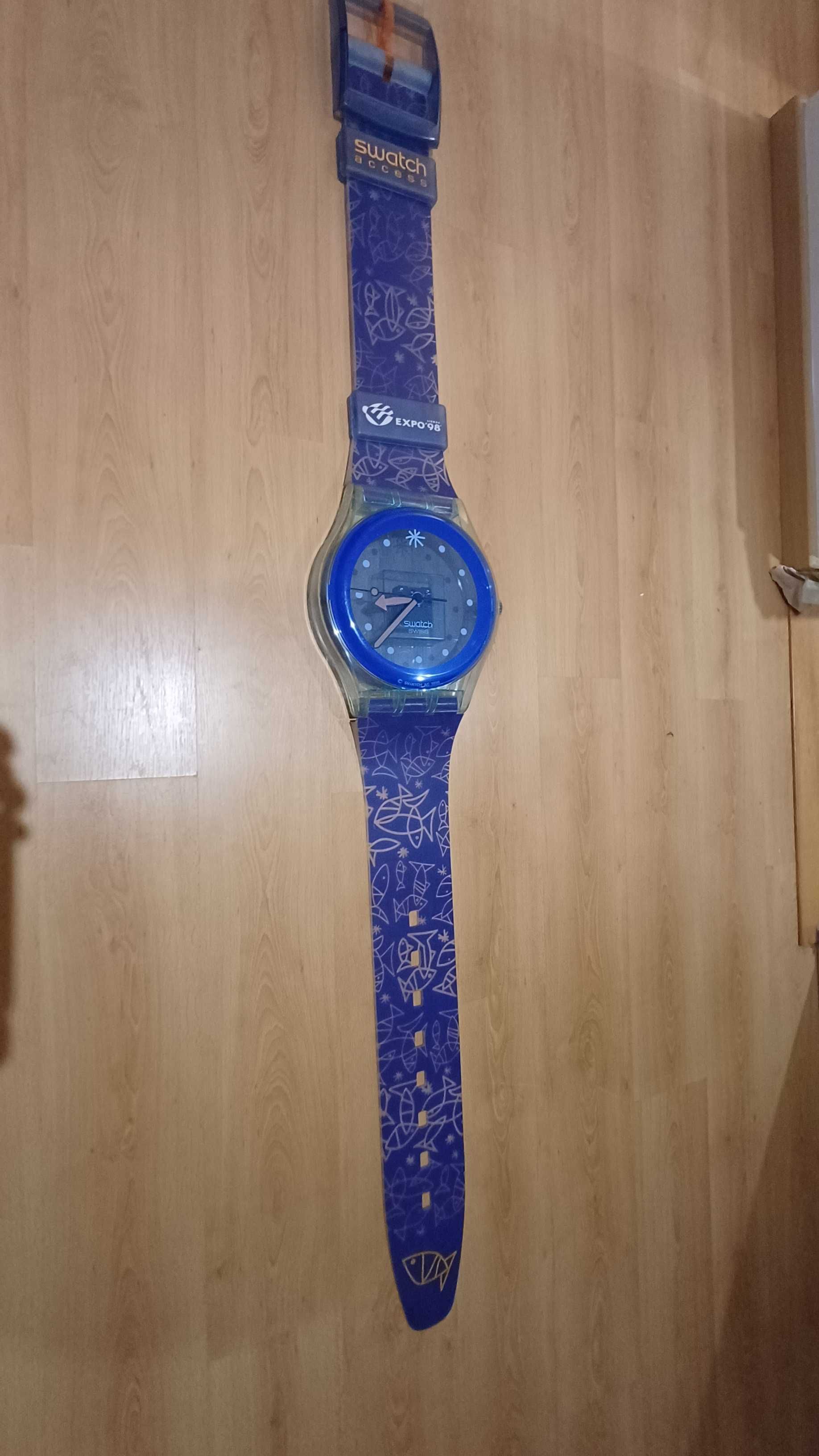 Relógio de parede Swatch - Edição limitada Expo 98