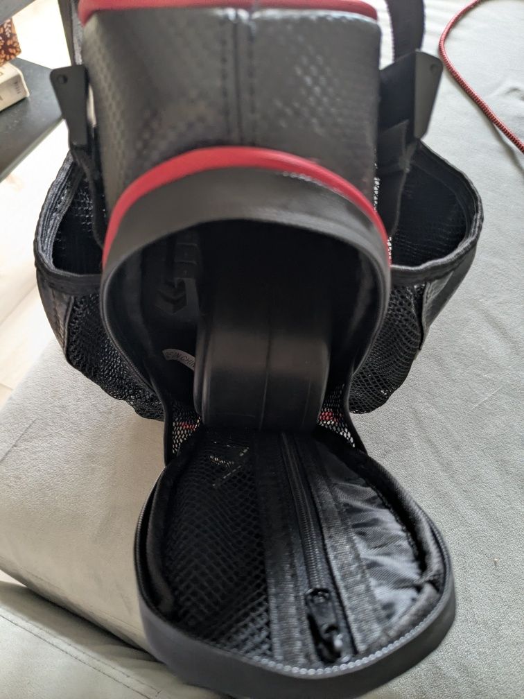 Sakwa rowerowa pod siodełko uchwyt na bidon x2 (bidony w komplecie)