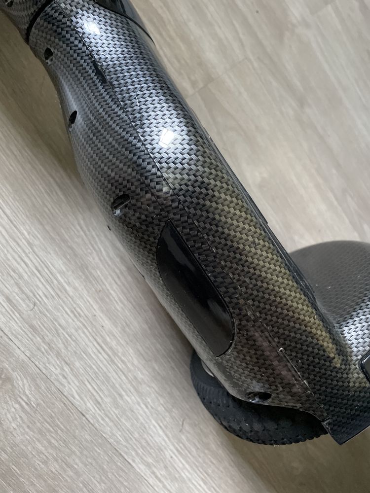 hoverboard preto e cinza