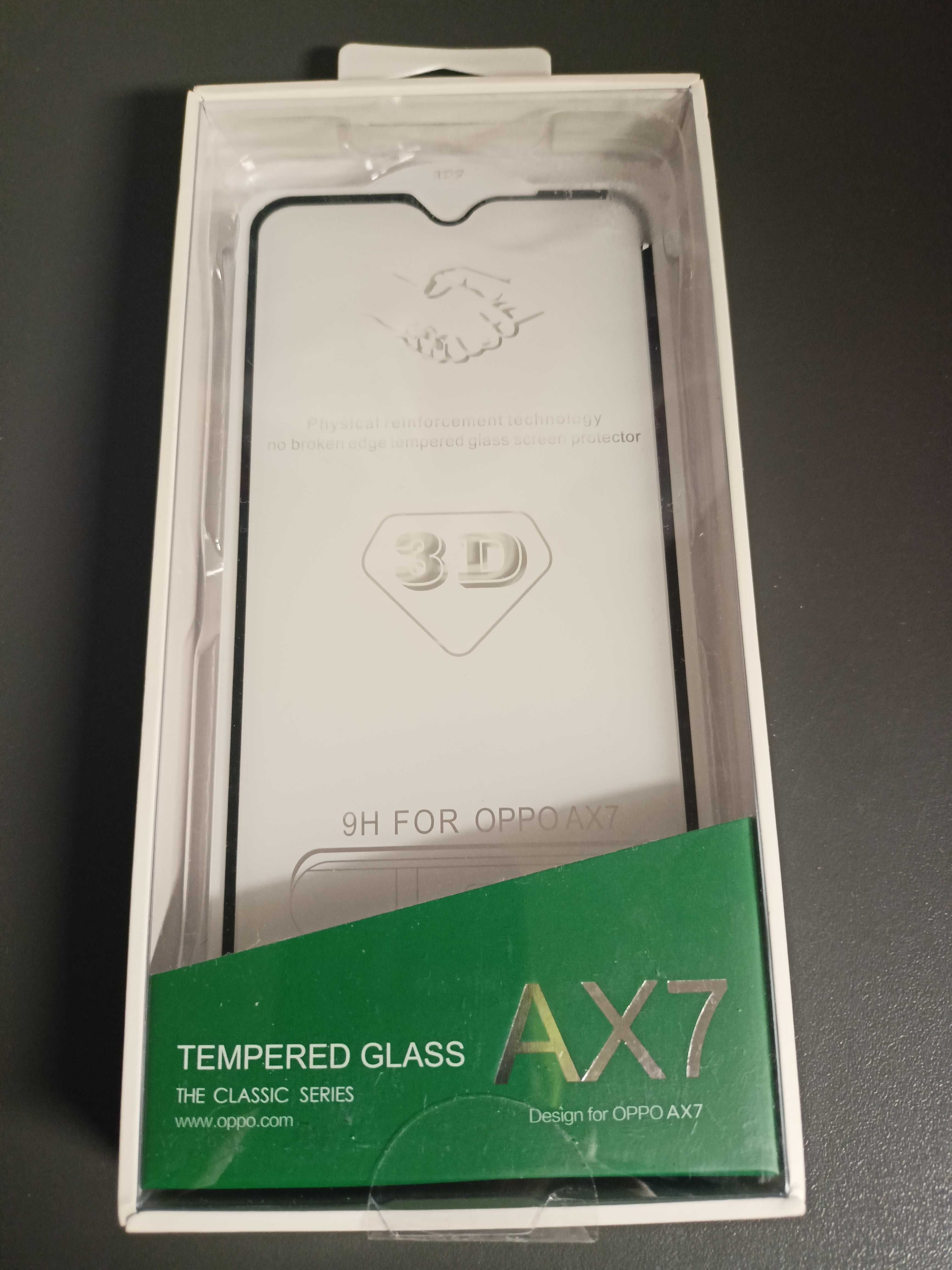 Oryginalne szkło hartowane do telefonu Oppo AX7