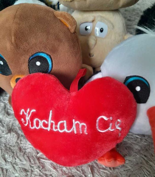 Pluszowe maskotki 10 szt.