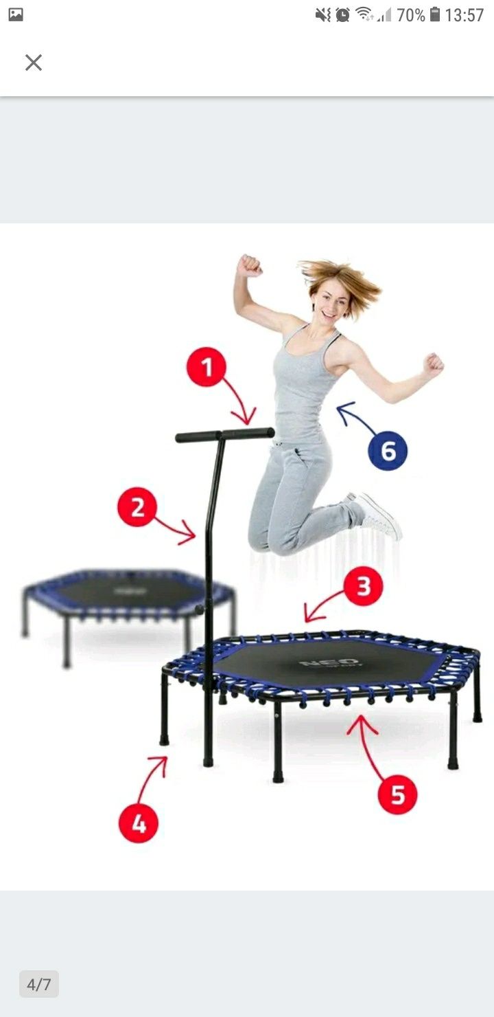 Trampolina do fitness  jak nowa