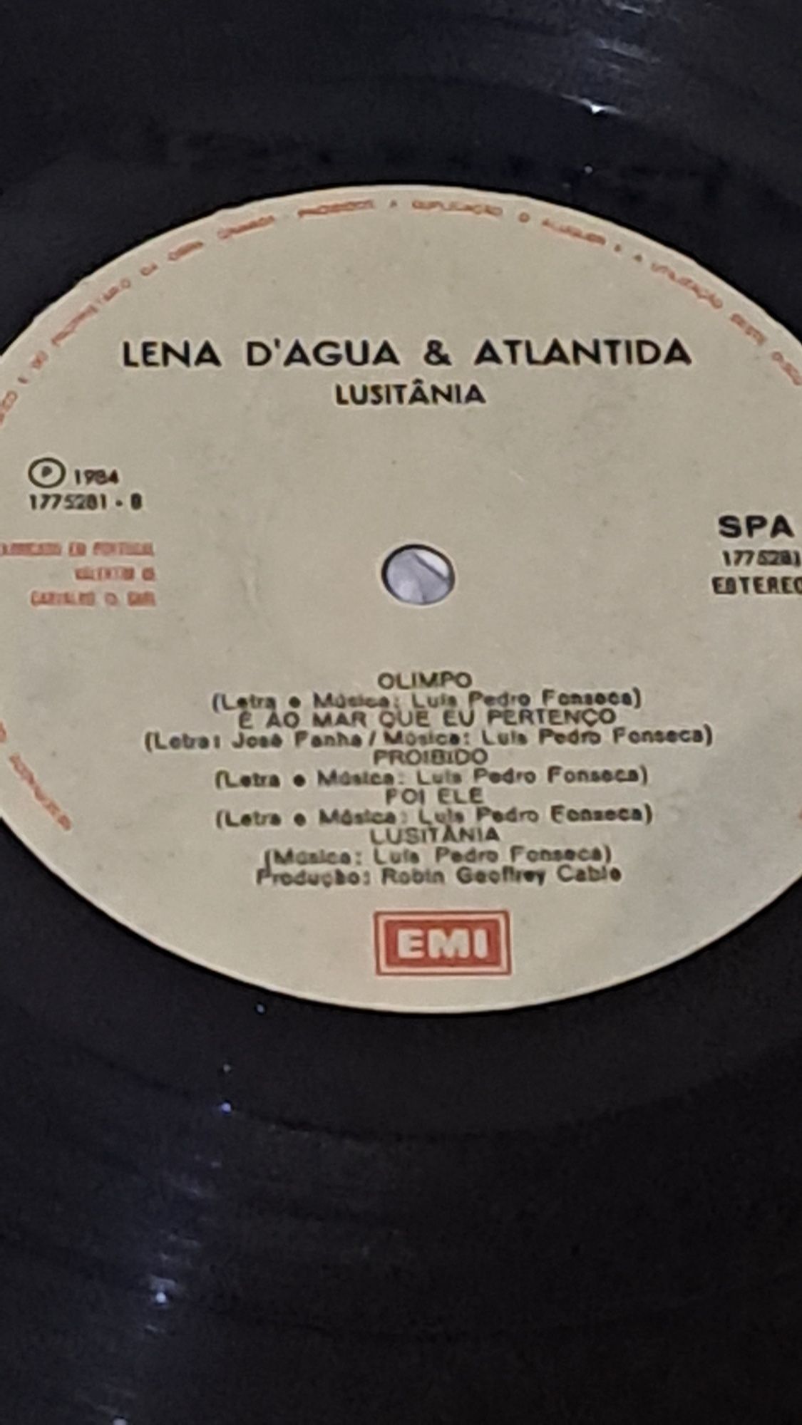 Lena D'agua Lusitânia vinil