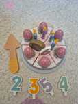 VIGA PolarB Drewniane Ciasto Tort Urodzinowy