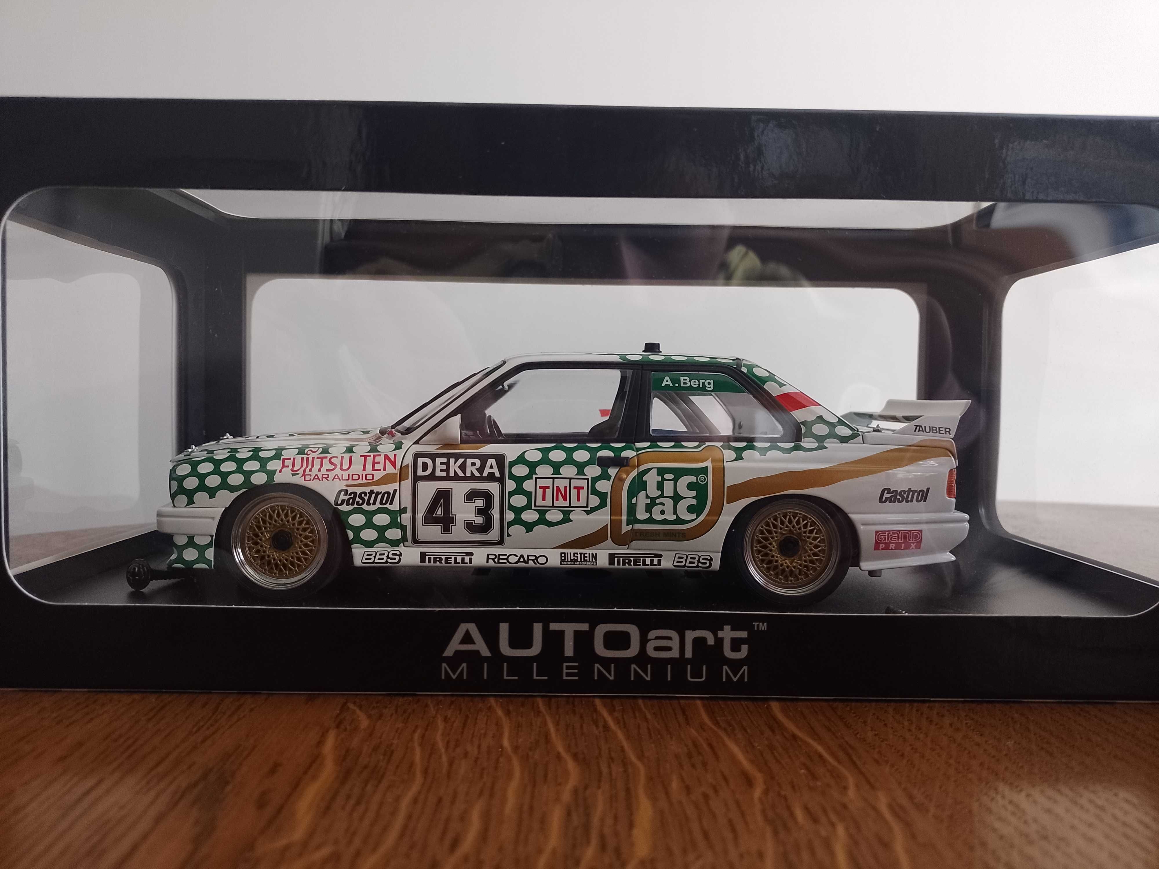 AutoArt 1:18 BMW E30 M3 DTM Tic Tac