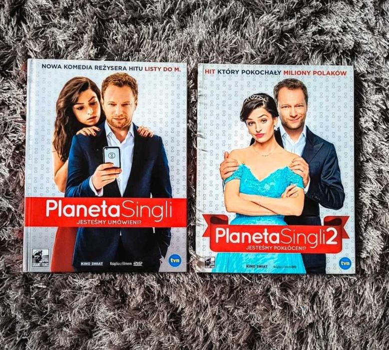 Dvd Planeta singli / Planeta singli 2 - 2 sztuki - stan idealny