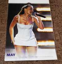 Kylie Minogue 2004 kalendarz calendar unikat