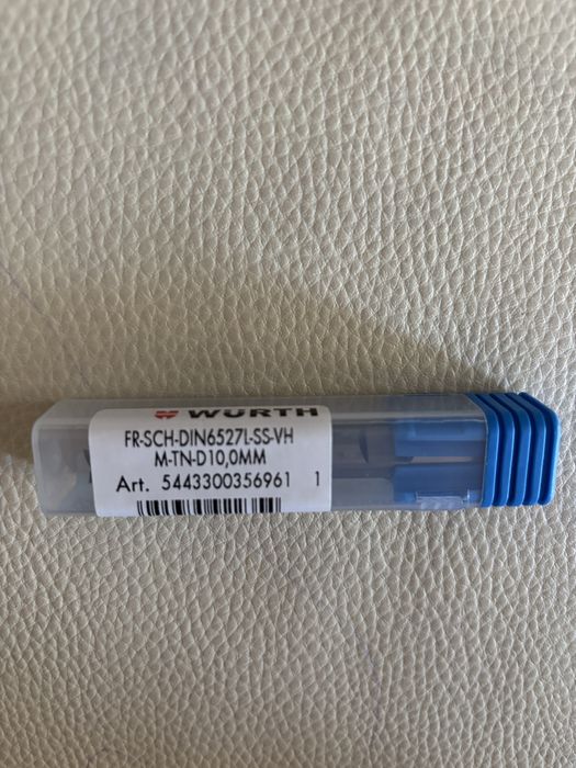 Profesjonalny frez trzpieniowy TiAlN, d10mm - Würth