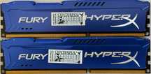 Pamięć RAM HyperX Fury 2x4GB 8GB DDR3 1866MHz