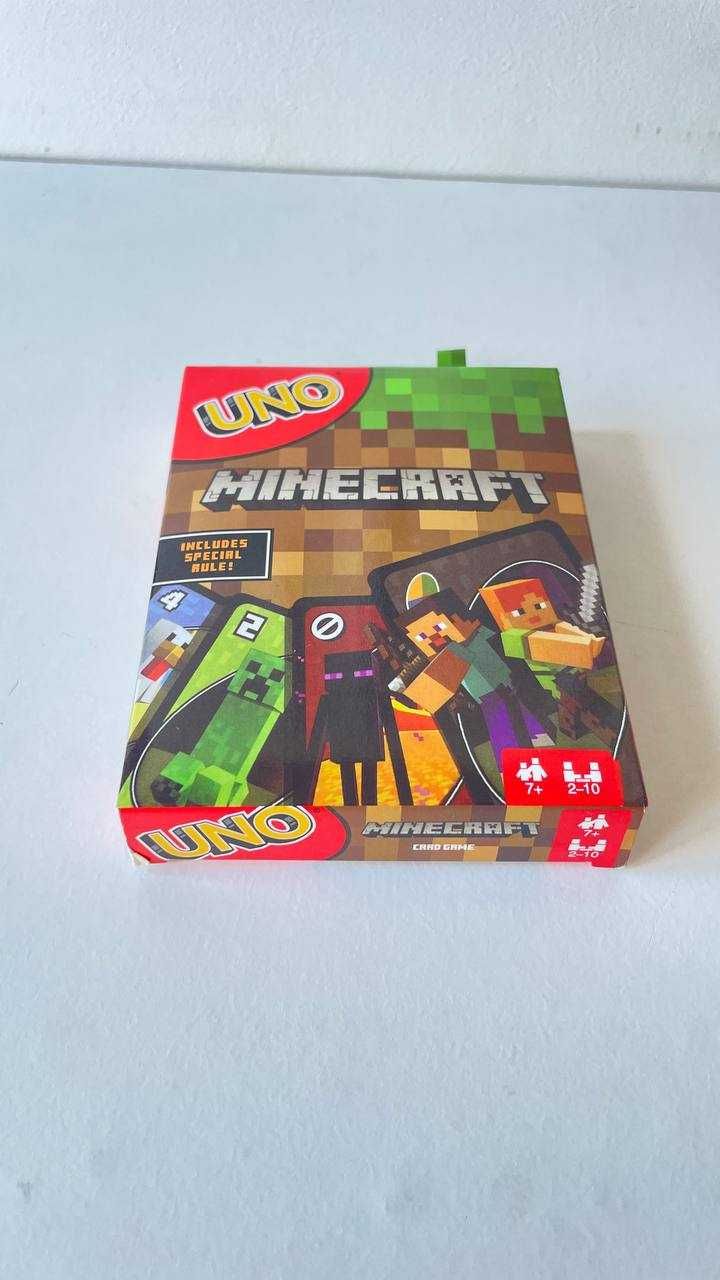 Uno Minecraft - Mattel Jogo de Cartas