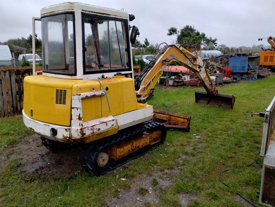 Mini koparka, koparka, kubota, kamatsu, jcb