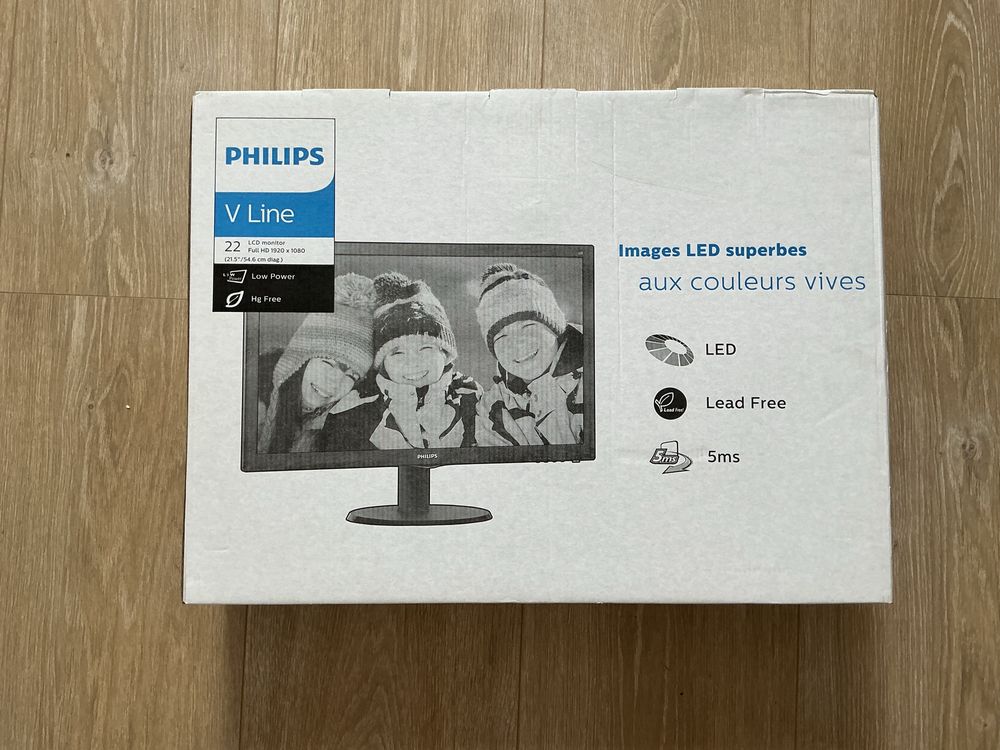 Monitor Philips 223V5L NOWY!