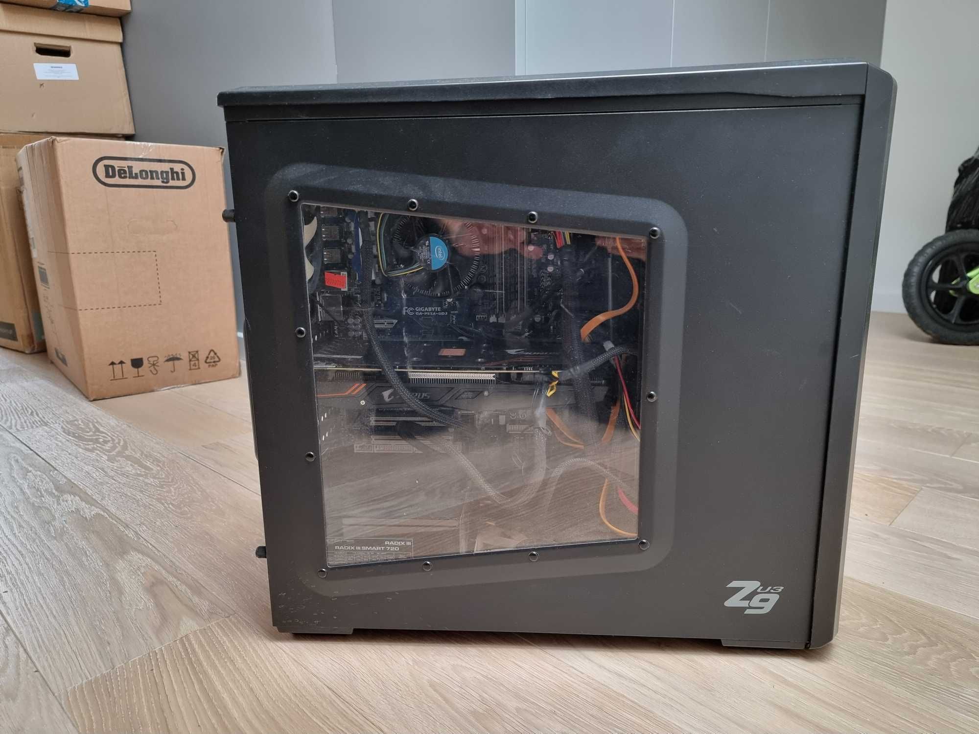 PC - i7‑860 GTX1060 6GB 24GB RAM SSD256+HDD1TB PSU720W pełny zestaw