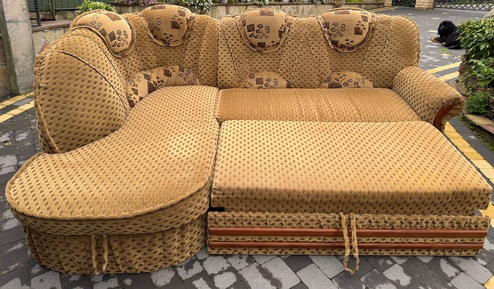 Мʼякий кутовий диван