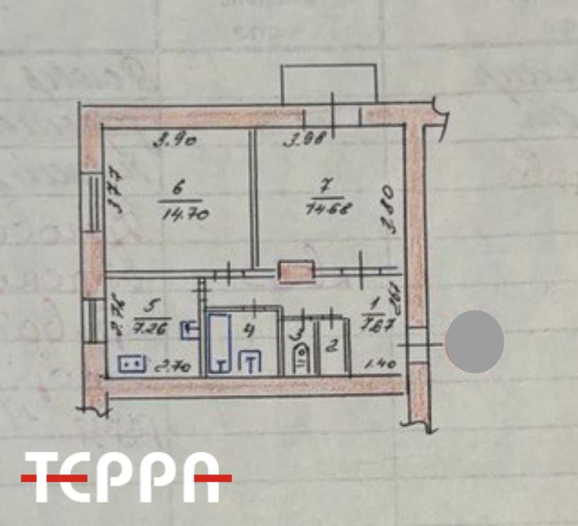 Продаж 2-кімнатної квартири пл. Маяковського