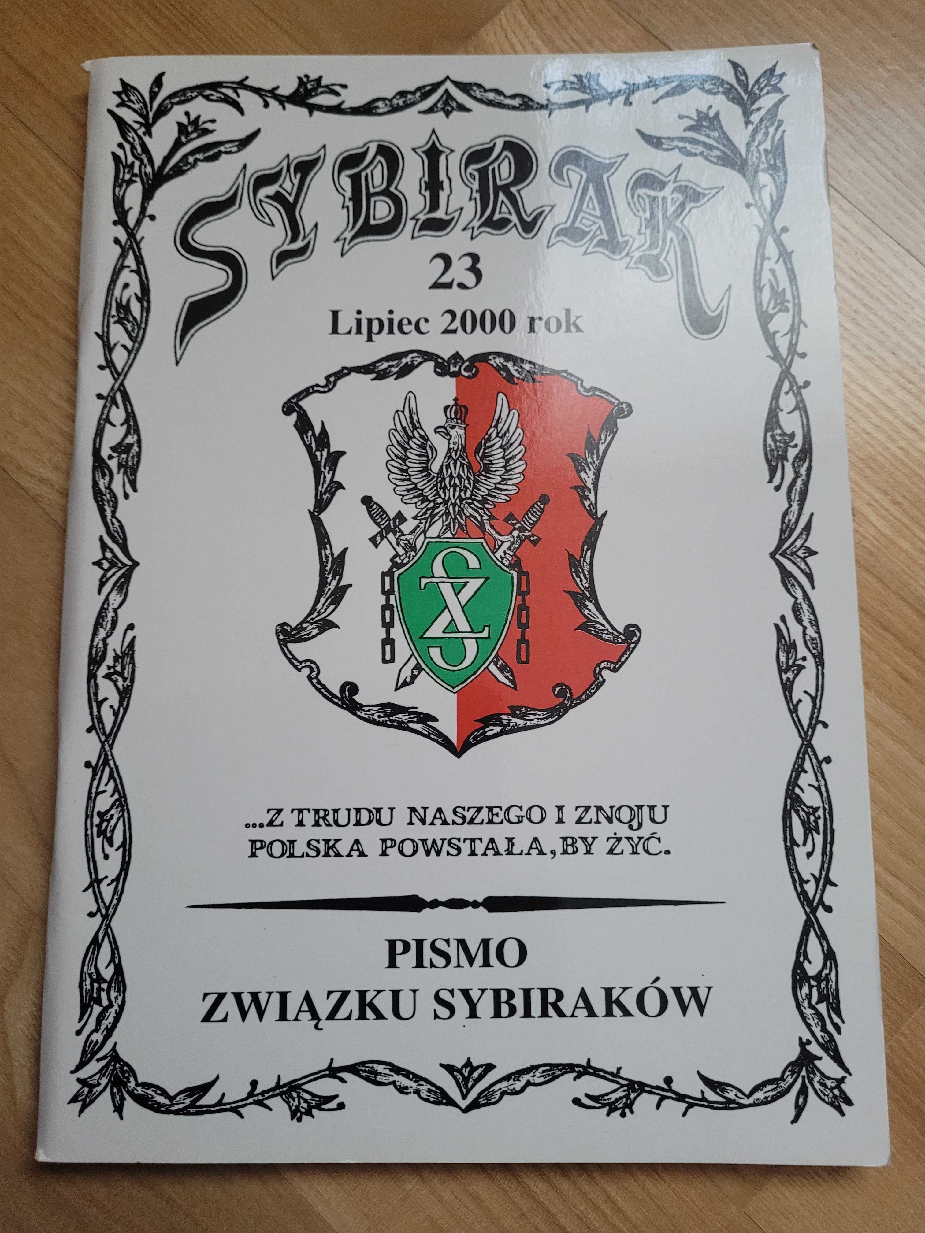 Sybirak Pismo Związku Sybiraków Nr 23/2000