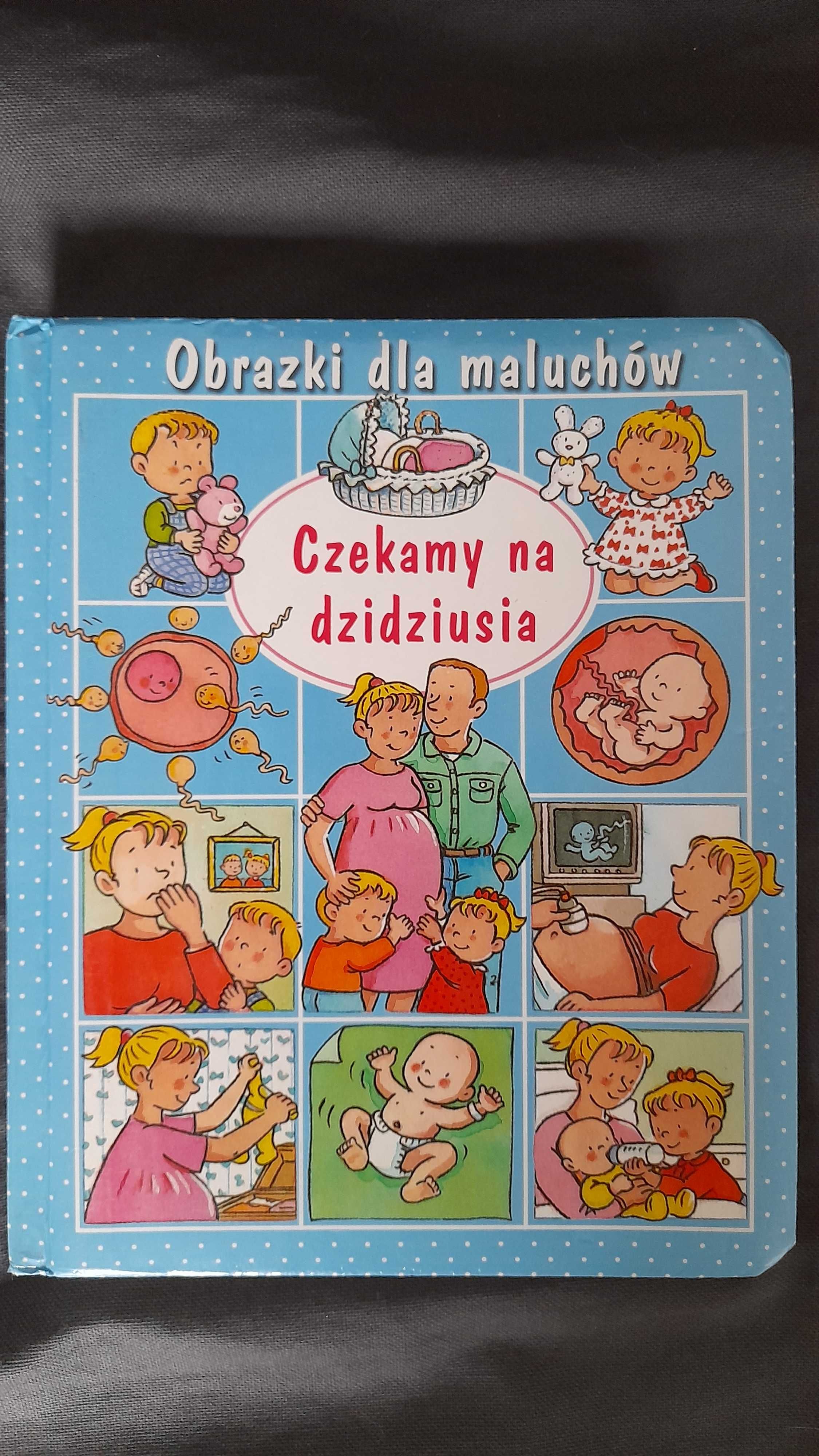 Książka edukacyjna dla dzieci, grube strony dla maluszków