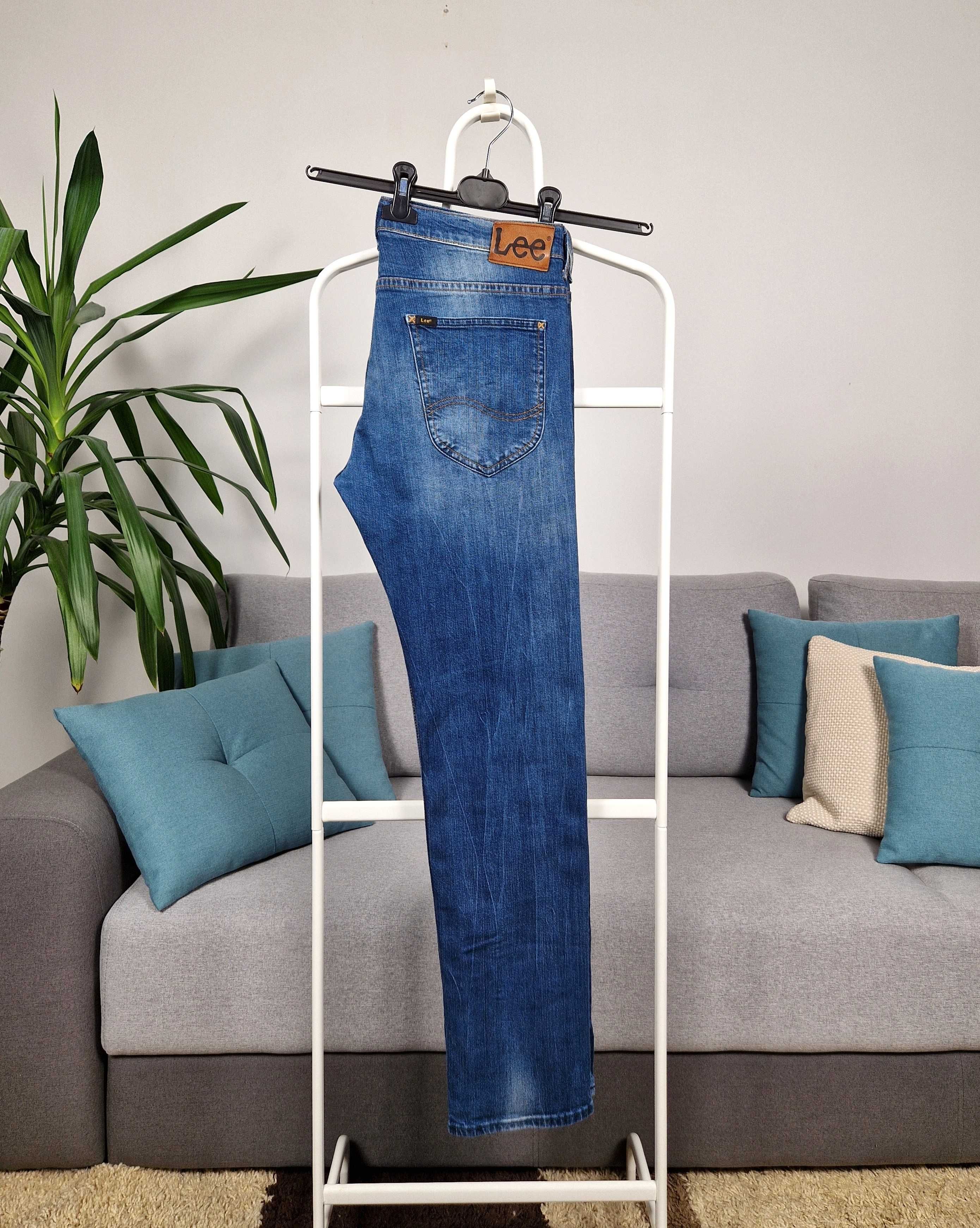 Lee Powell Men's Jeans Blue W33 L32 męskie spodnie jeansy dżinsy