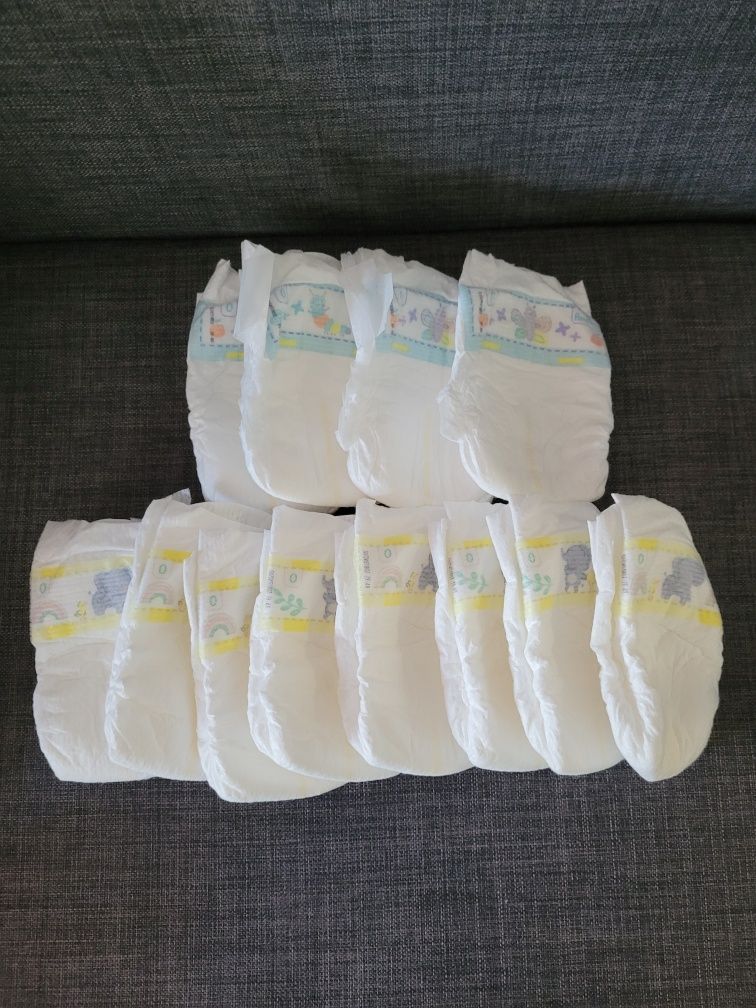 Pampersy premium care r.0