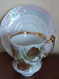 Stara porcelanowa filiżanka - Carl Tielsch - Altwasser - Wałbrzych