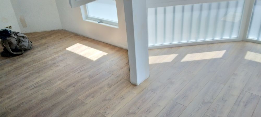 Remodelação de pisos flutuante