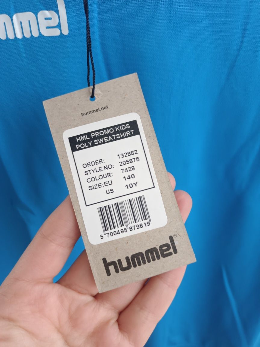 Bluza sportowa Hummel chłopięca wkładana 140 nowa