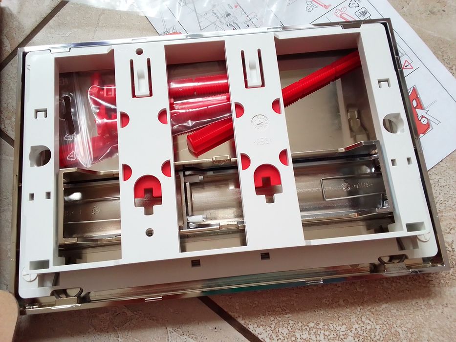 Кнопка керування Alca plast для змивання, для (вмонтованого туалету в