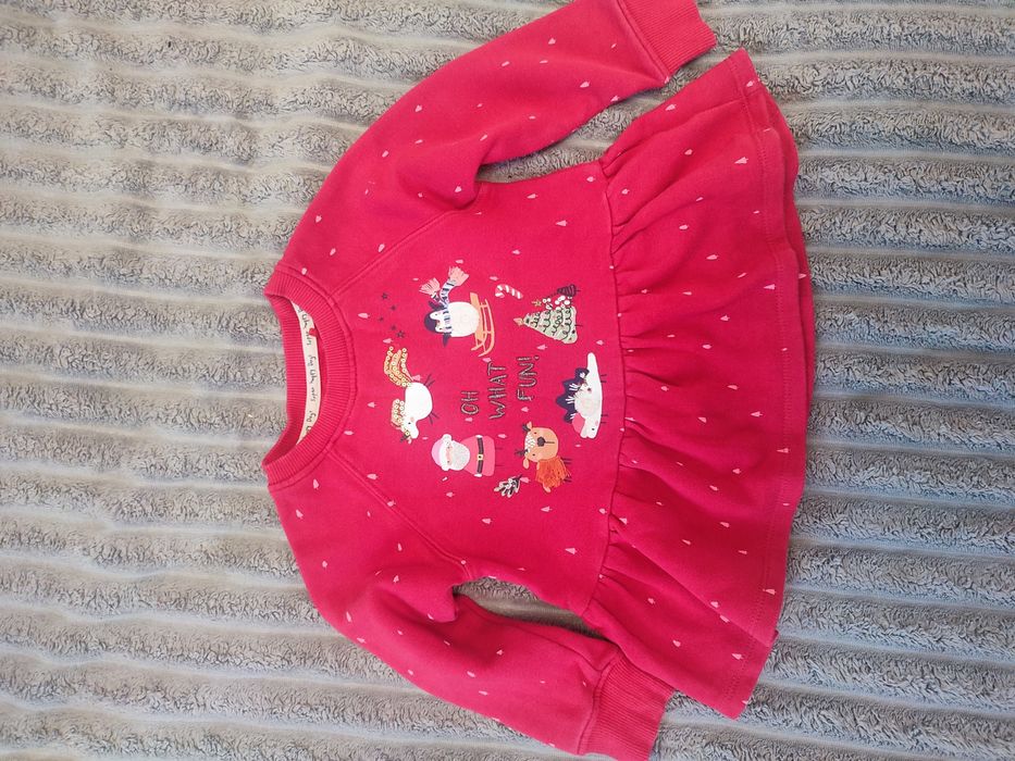 Новорічна,різдвяна кофта туніка Next на 3-4 роки