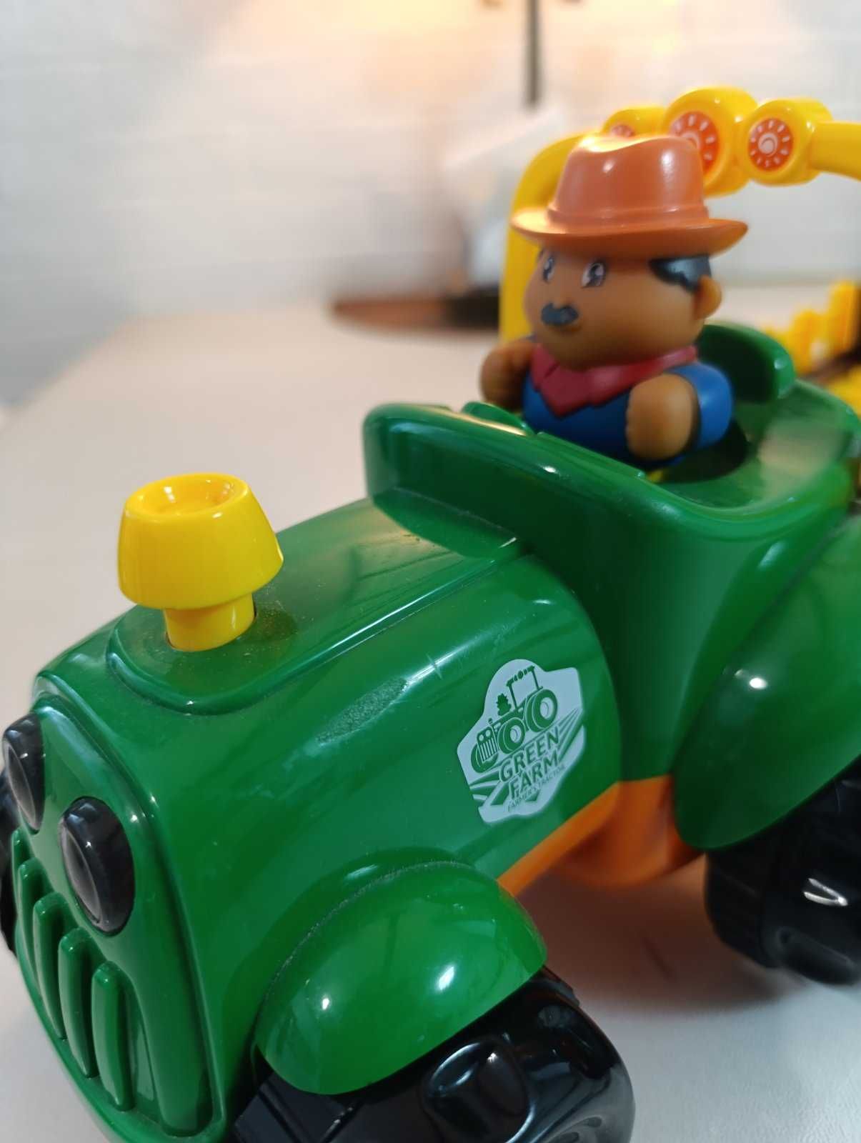 Трактор музичний Limo Toy з причепом