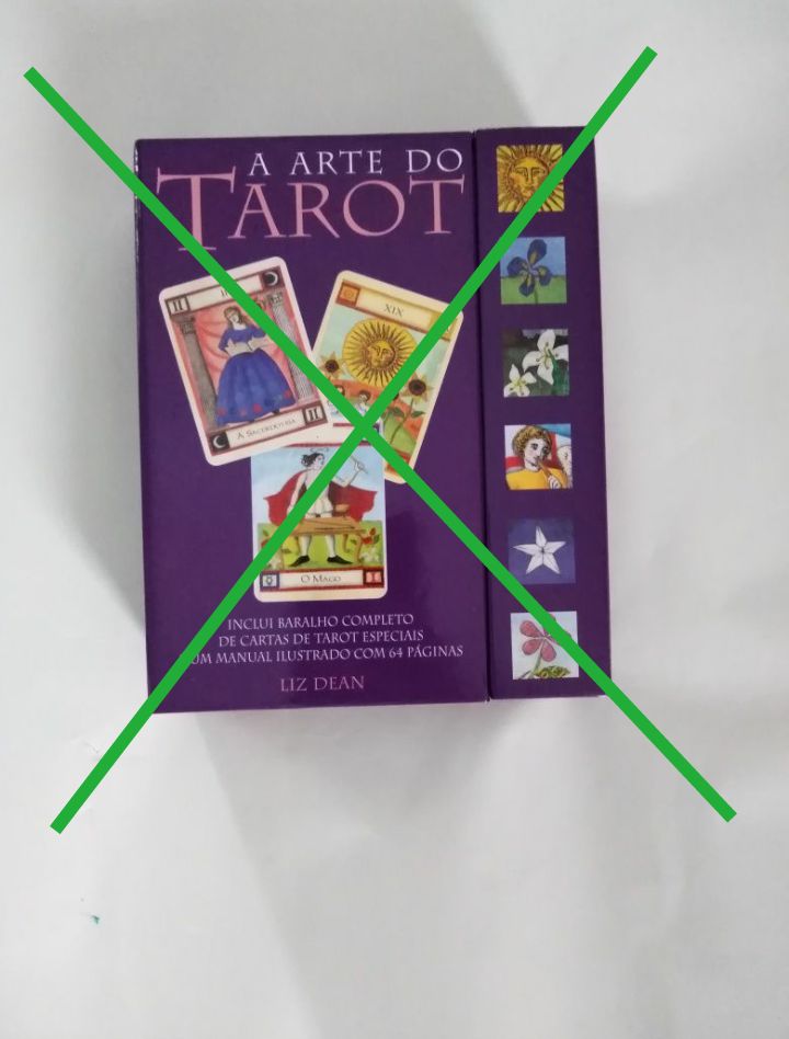 Livros 'A Cabala Explicada' e a 'A Arte do Tarot com baralho' NOVOS