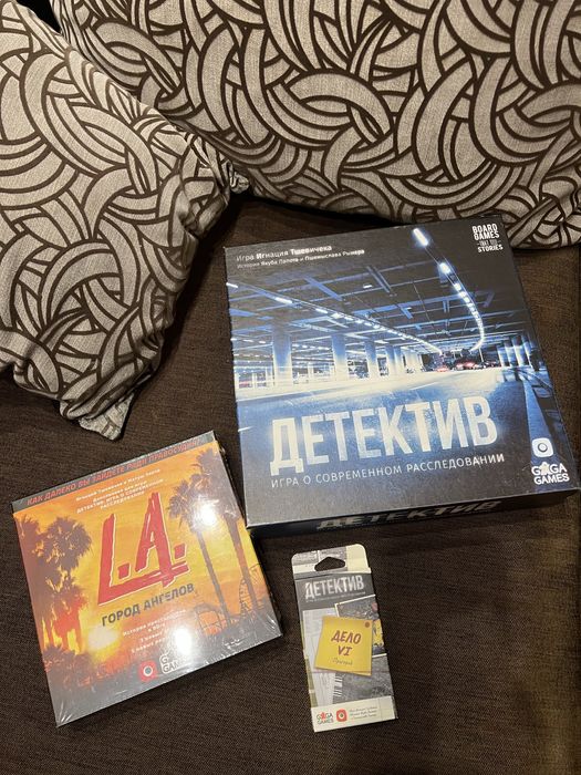 Детективні настільні ігри ТЕРМІНОВО