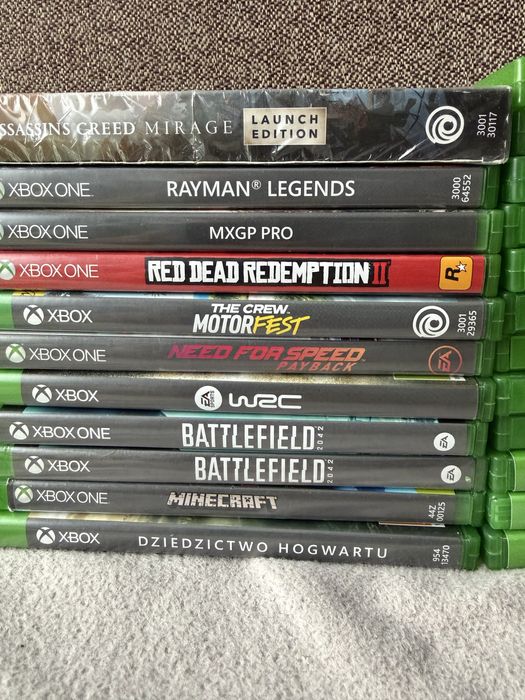 Sprzedam gry na xbox one oraz series x