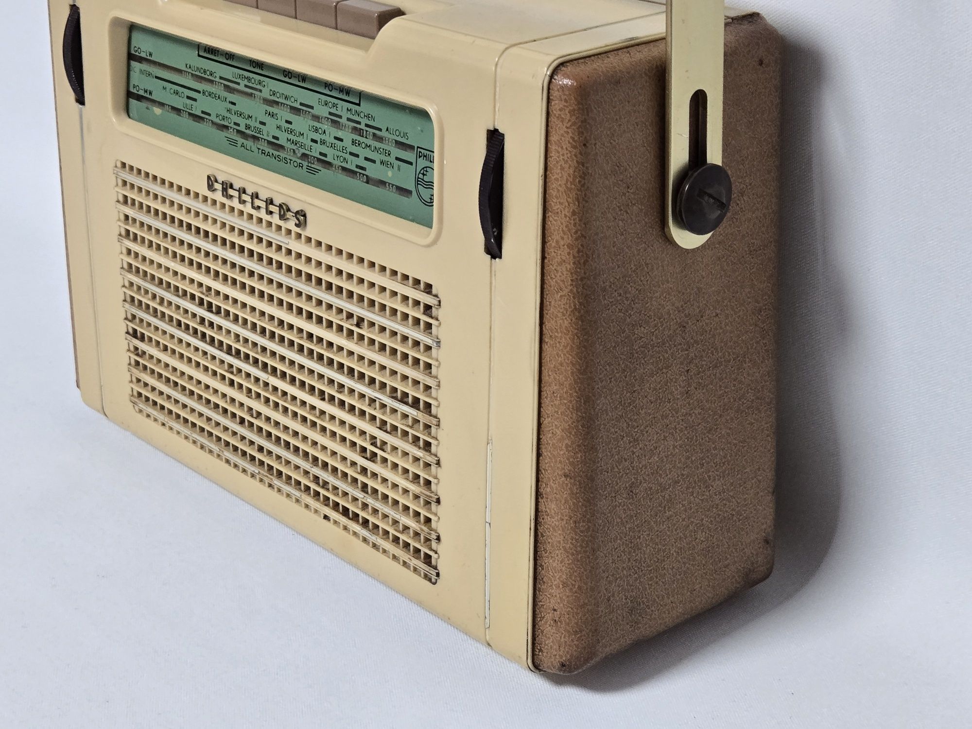 Rádio antigo reparado Philips