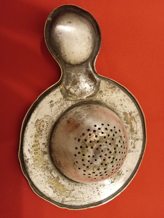 Старинное ситечко для чая. Варшава. Польша. Плевкевич.