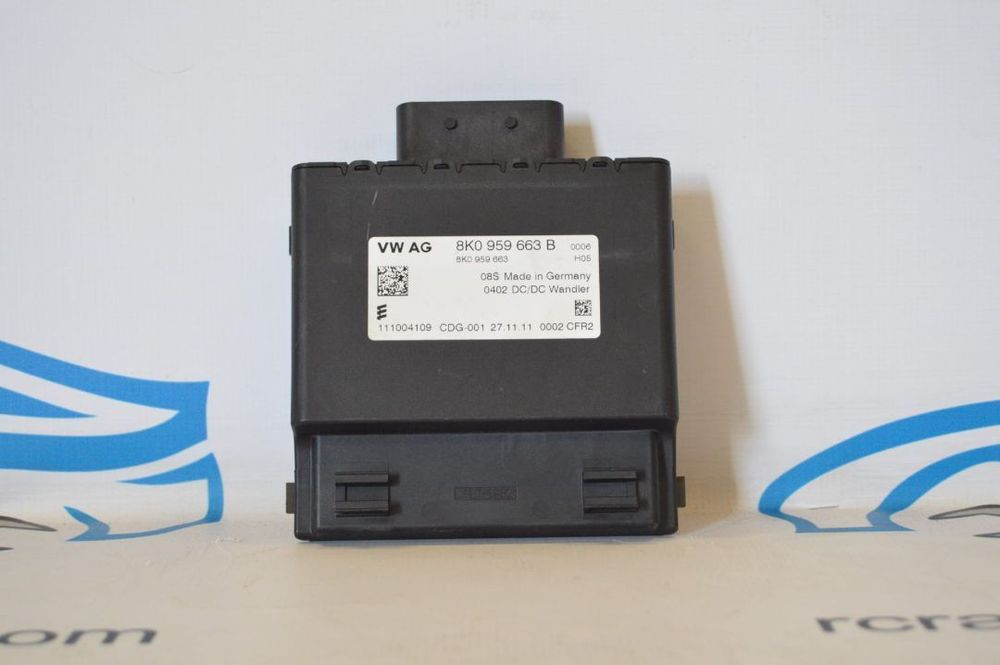 CENTRALINA ESTABELIZADOR TENSAO ELETRICO TRANSFORMADOR VOLTAGEM 8K0959663B AUDI A5 8T3 SLINE A4 B8