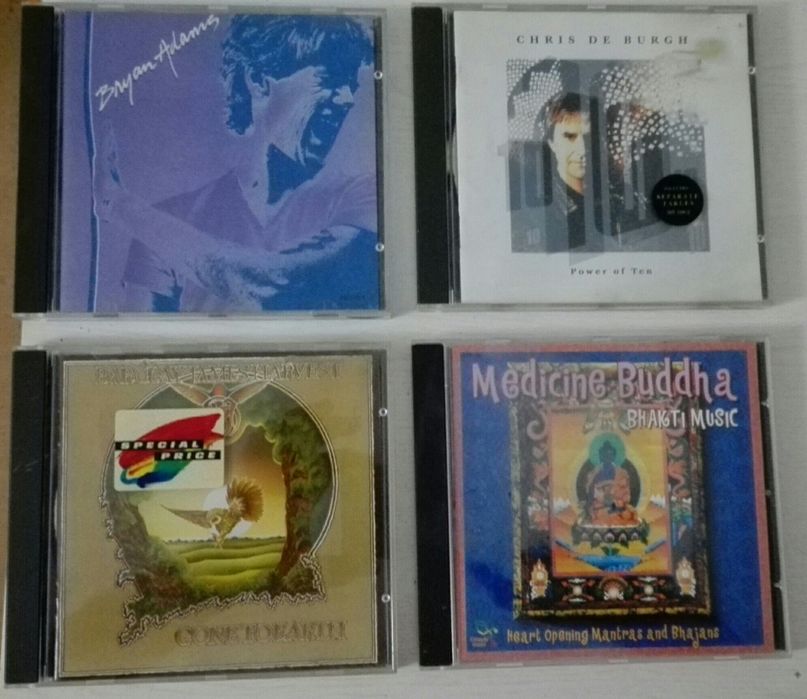 CDs - só capa, contracapa e encartes