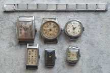 Szwajcarskie damskie zegarki (Hanhart, Zaria) vintage retro