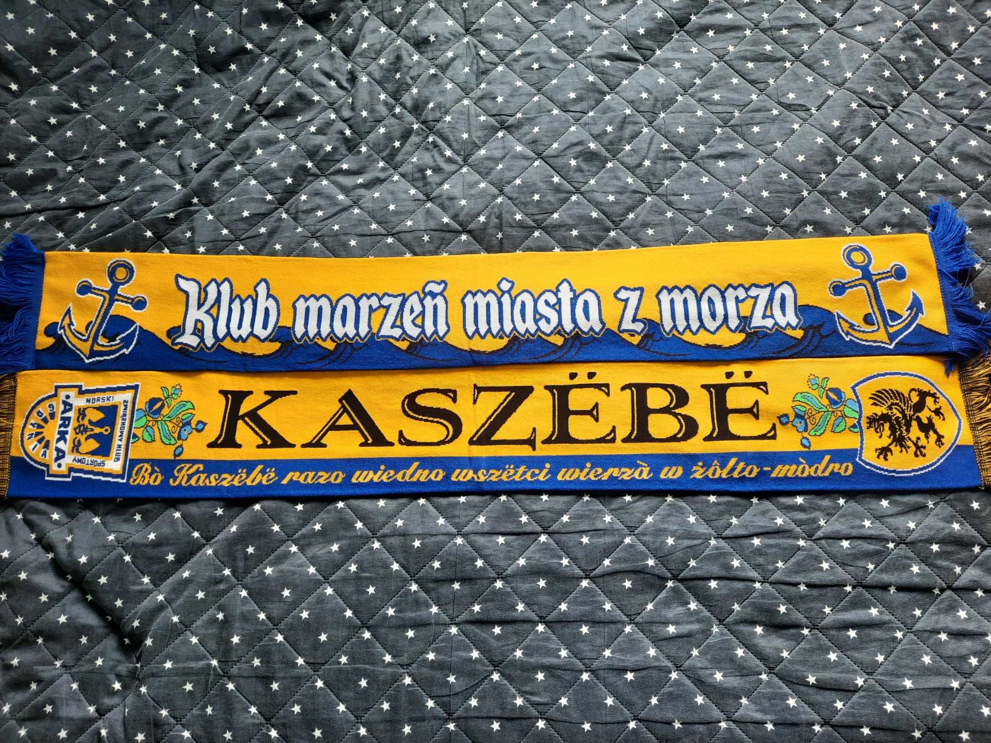 szal szalik Arka Gdynia Kaszebe Cracovia+ Lech+ Zagłębie+ Polonia+KSZO