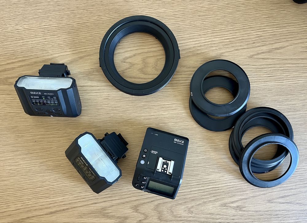 Neike TTL Macro flash set (Canon)