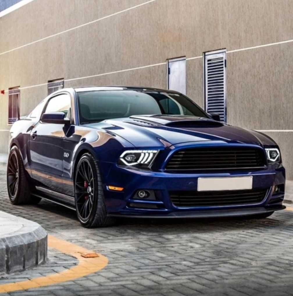 Lampy przednie Ford Mustang 2011, 2012, 2013, 2014 V gen s197 LED