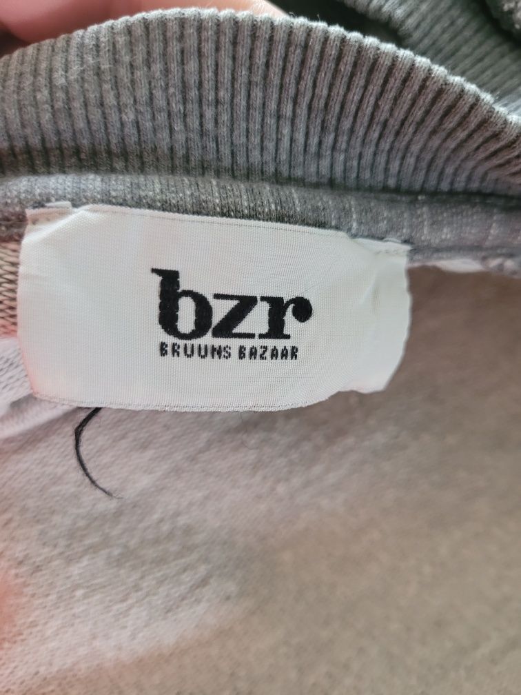 Szara klasyczna bluza premium Bruuns Bazaar