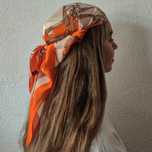 Lenço de cetim para o cabelo