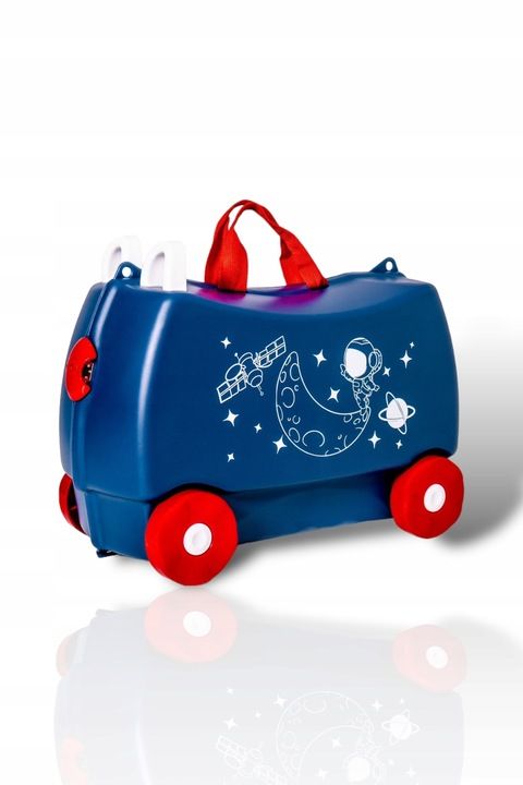 Walizka Dziecięca Jeżdżąca Podróżna Na Kólkach Jeździk Magic Travel Sp