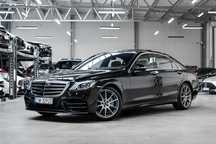 Mercedes-Benz Klasa S S400d 4Matic Long AMG. Salon PL. Monitory. Bezwypadkowy.