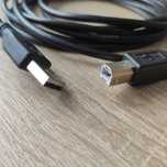 Kabel USB-B 300cm 3m do drukarki, skanera Cablexpert