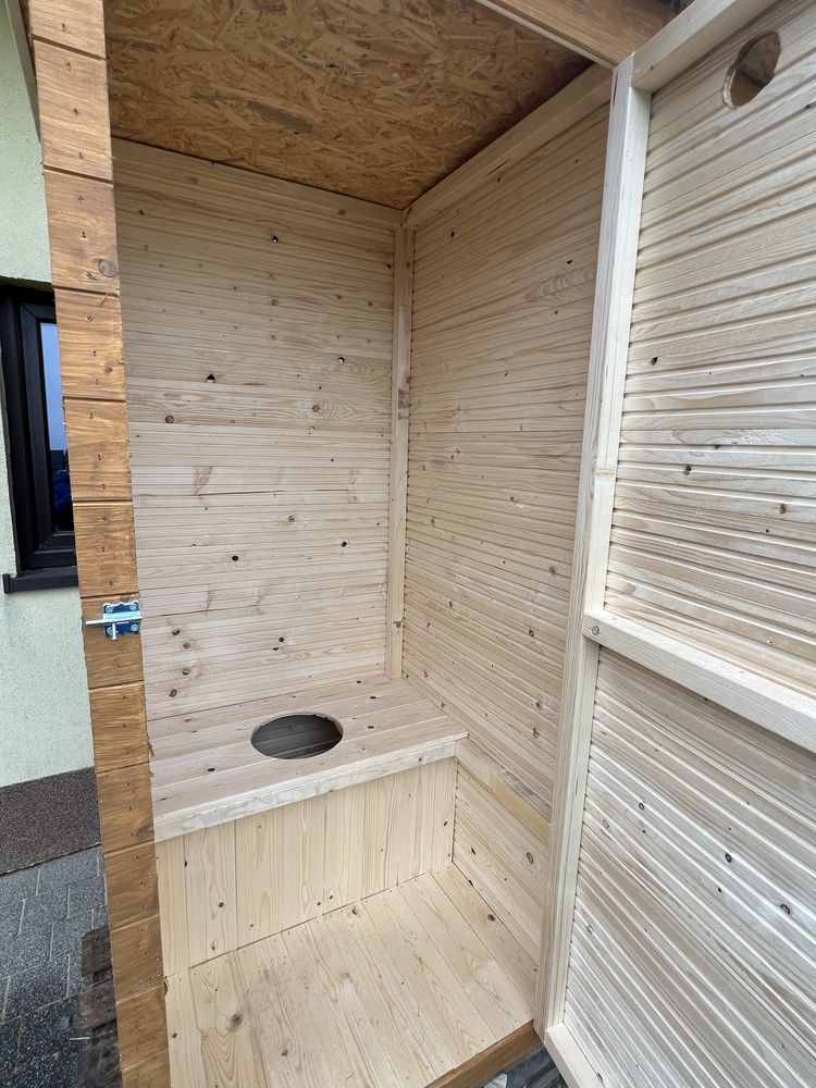 Kibel WC drewniany
