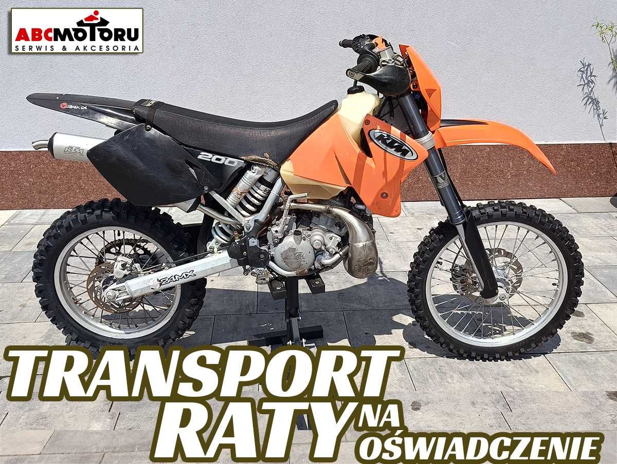 KTM EXC 200 GS, 2T, 2002 r. WP, raty na oświadczenie, transport!
