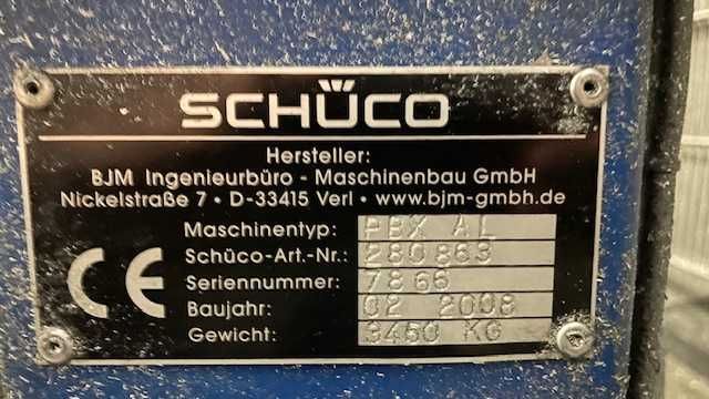 Piła do ciecia profili aluminiowych SCHÜCO – PBX AL