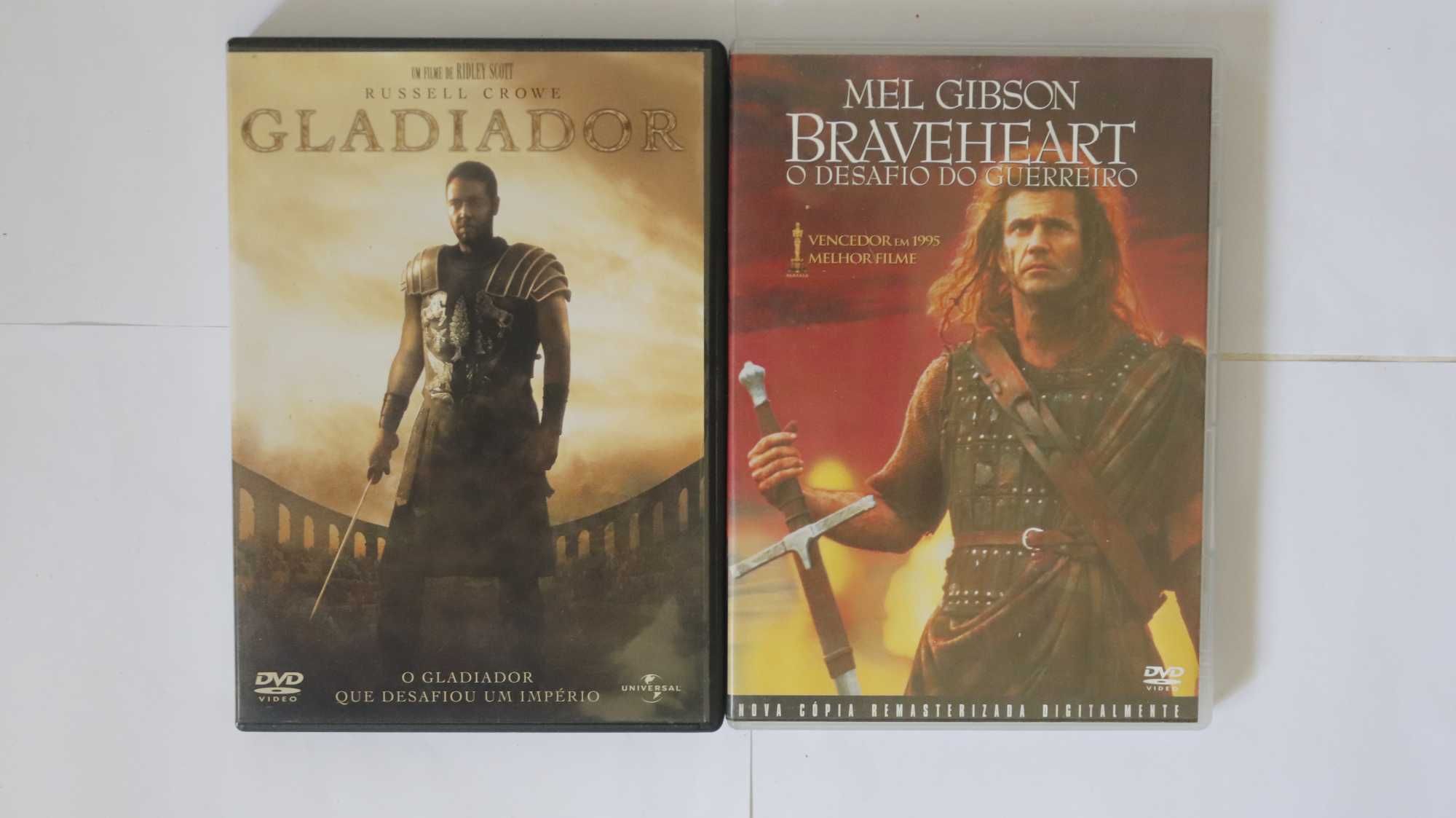Pack original "Gladiador e Braveheart"
